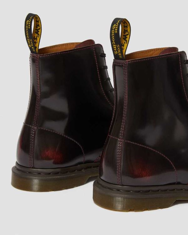 Botas Con Cordones Hombre Venta Mexico Dr Martens Winchester Ii Arcadia Cuero Rojos